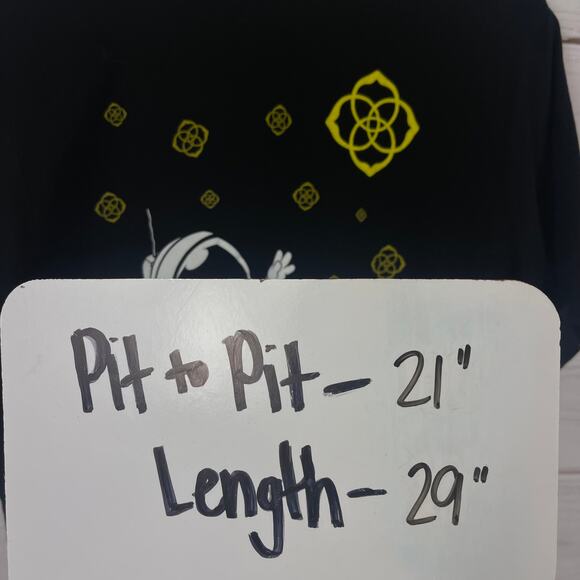 Kendra Scott Go Beyond Black T-Shirt Size Large‎ - Picture 5 of 5